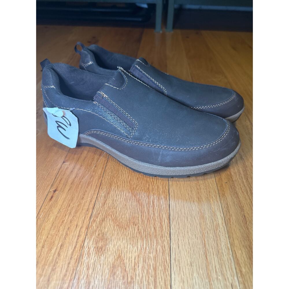 NEW Eastland Spencer Slip On Shoes Brown Men's Sz 8 Wide